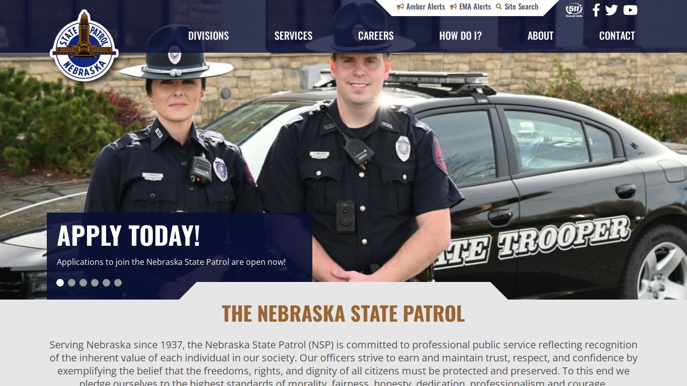 Nebraska State Patrol | Welcome